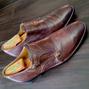 Cole Haan Brown Double Strap Monk 11.5